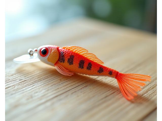 レクリエーションフィッシング用のおしゃれなルアーテキスタイル